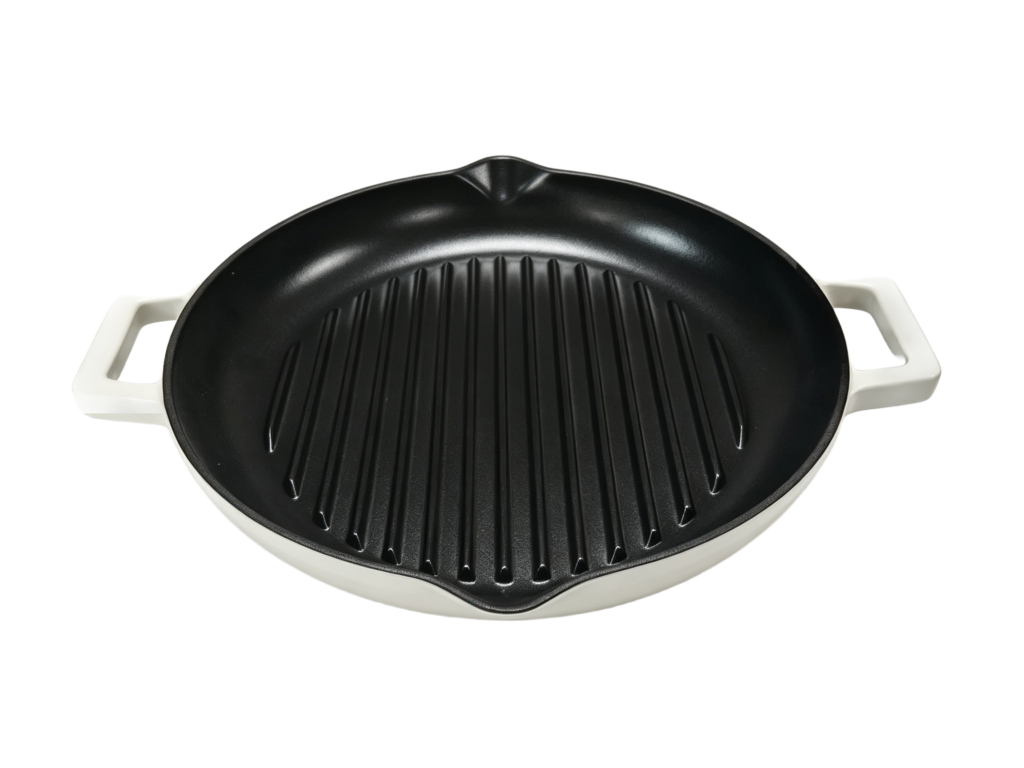 Cast Iron Skillet/Round Grill Pan/JTEDH-1212E