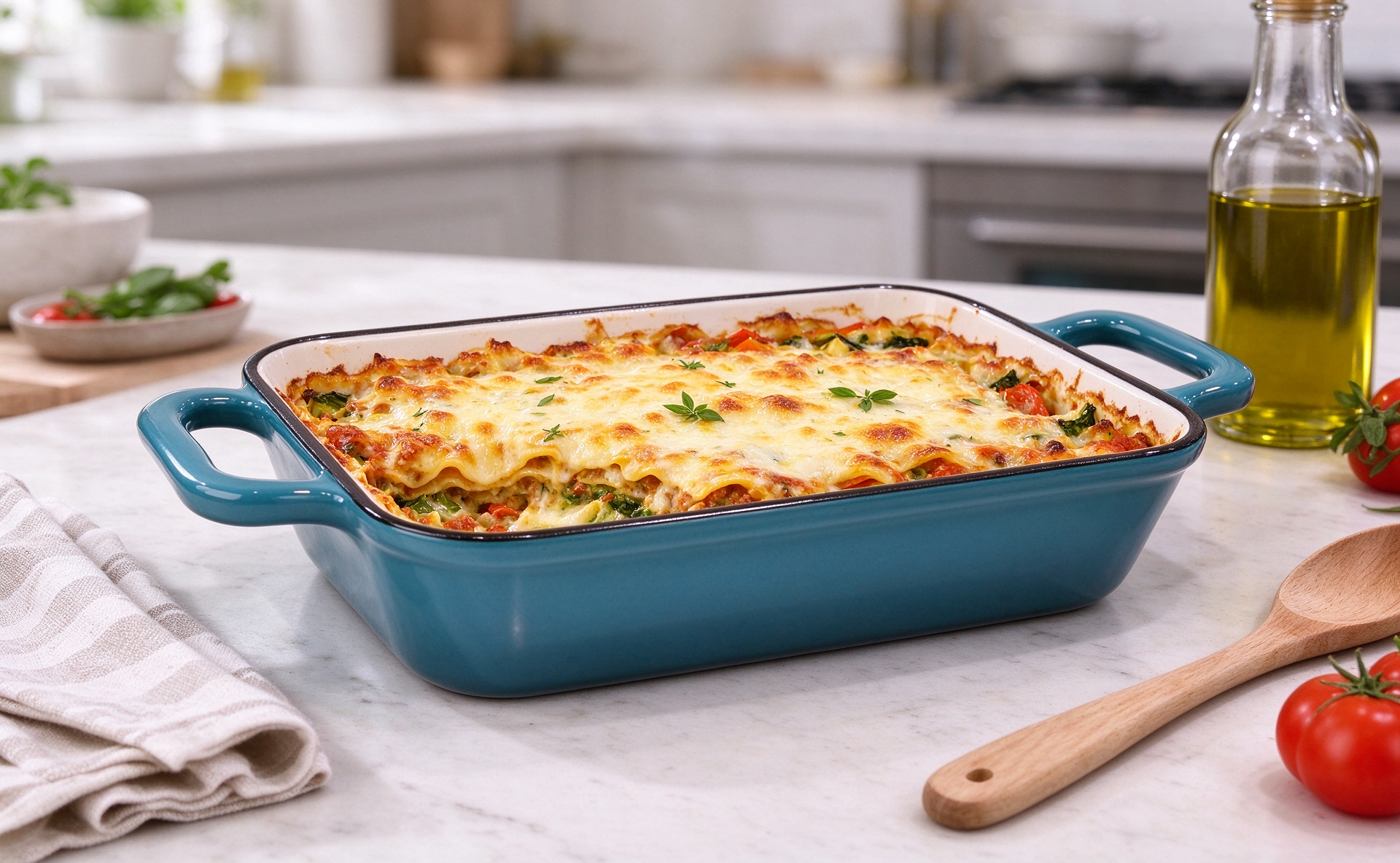Cast Iron Deep Roasting Pan/Baking Dish/JTEDH-FC93