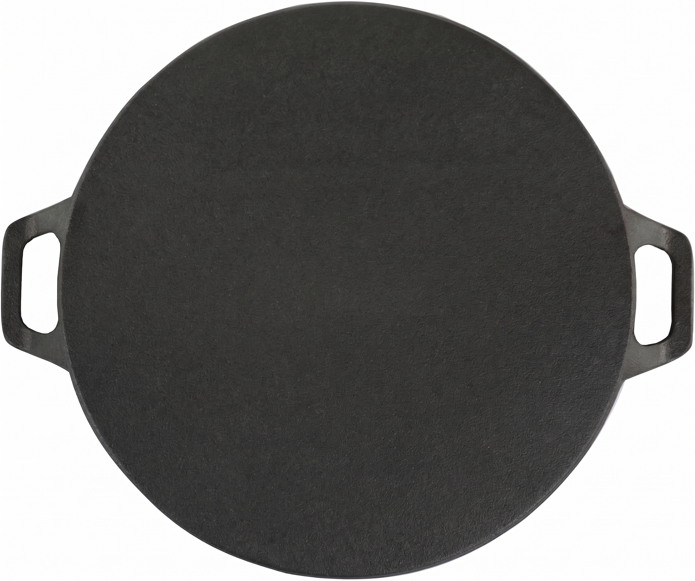 Cast Iron Round Grill Griddle Pan with Dual Handles JTSDH-R031