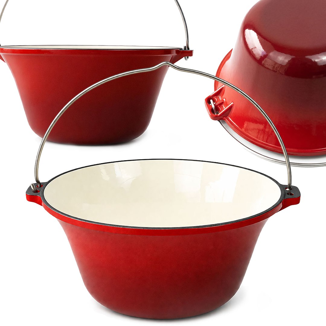 Enameled Cast Iron Pot/Cast Iron Cauldron/JTCP-1609