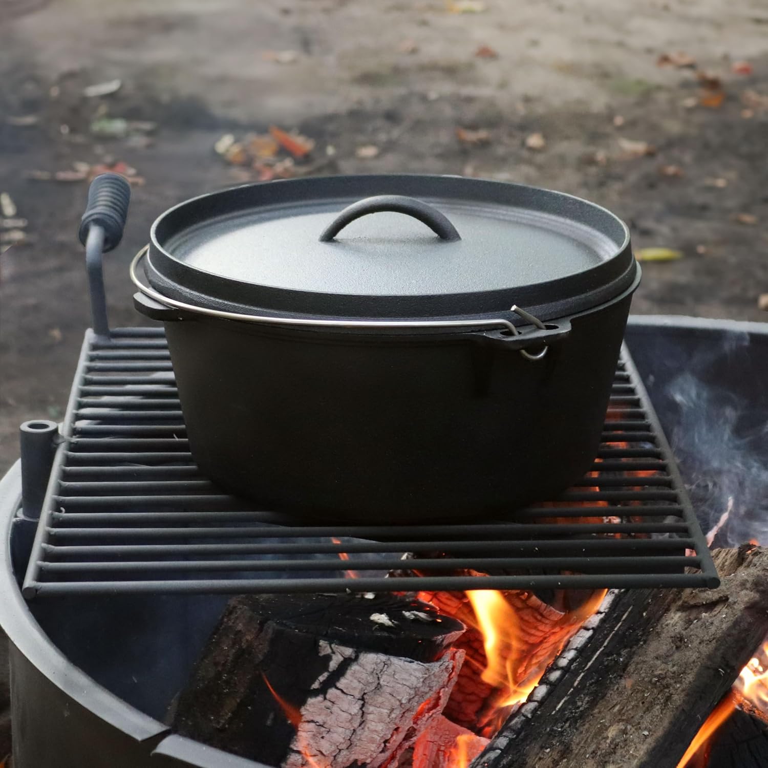 Cast Iron Dutch Oven Pot JTDO-001-4F 6F 9F 12F