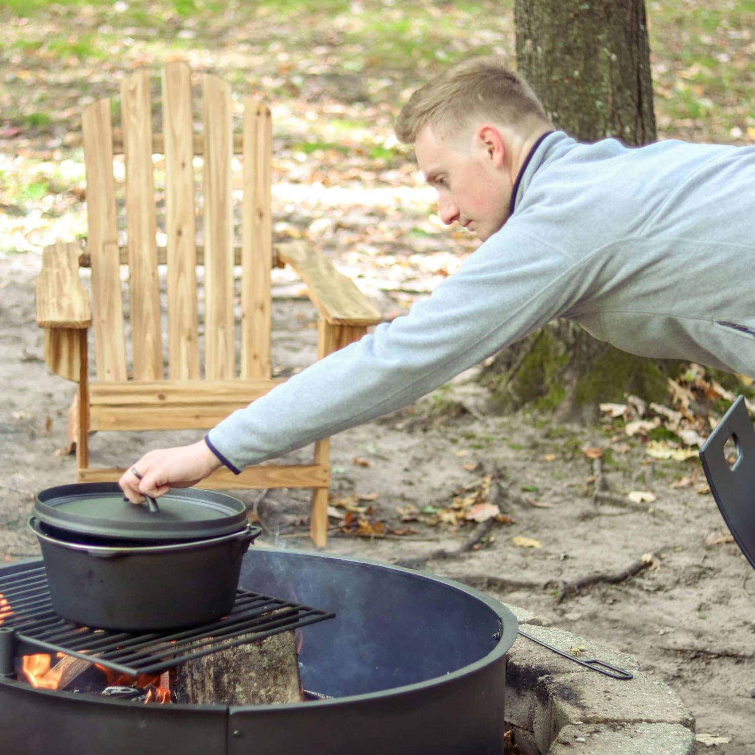 Cast Iron Dutch Oven Pot JTDO-001-4F 6F 9F 12F