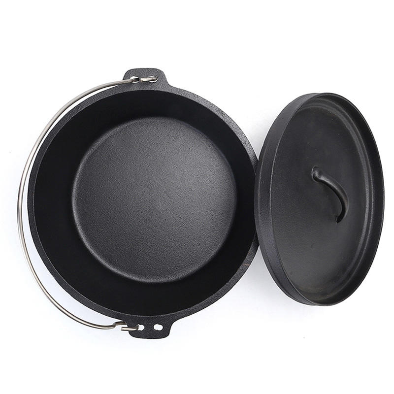 Cast Iron Dutch Oven Pot JTDO-001-4L 6L 9L 12L