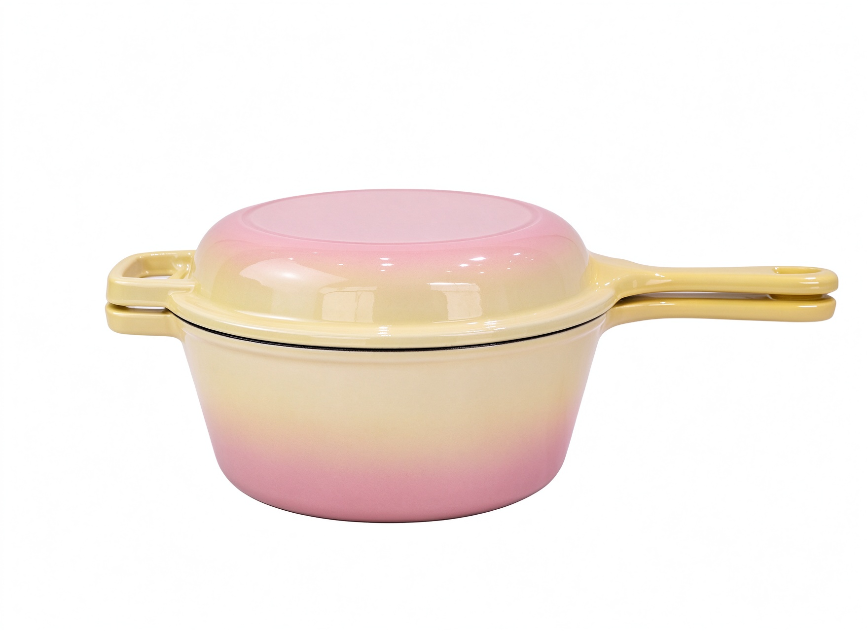 Enameled Cast Iron Dutch Oven/Braiser Pan/JTEC-1001E