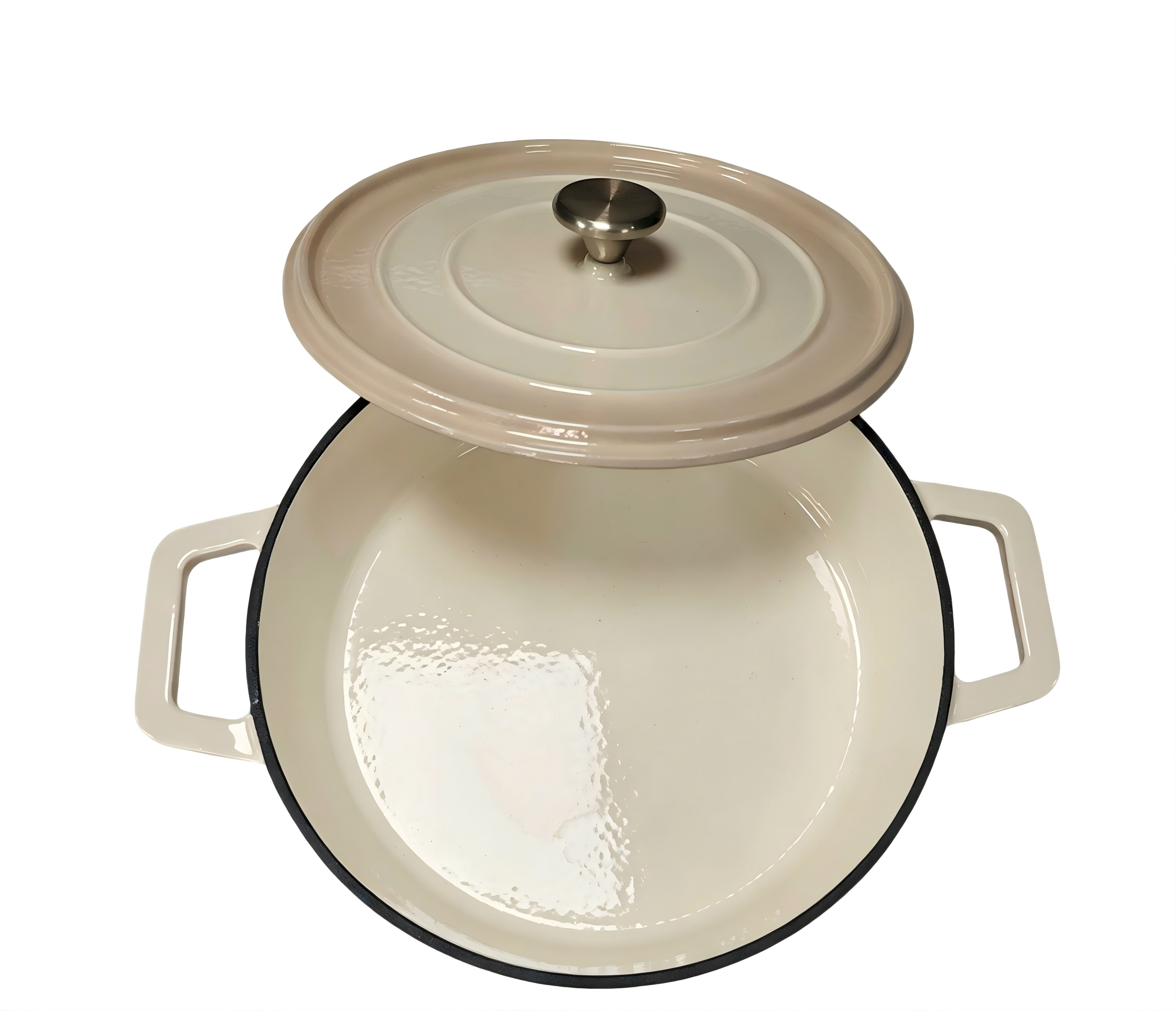 Shallow Cast Iron Dutch Oven/Casserole/JTEC-288