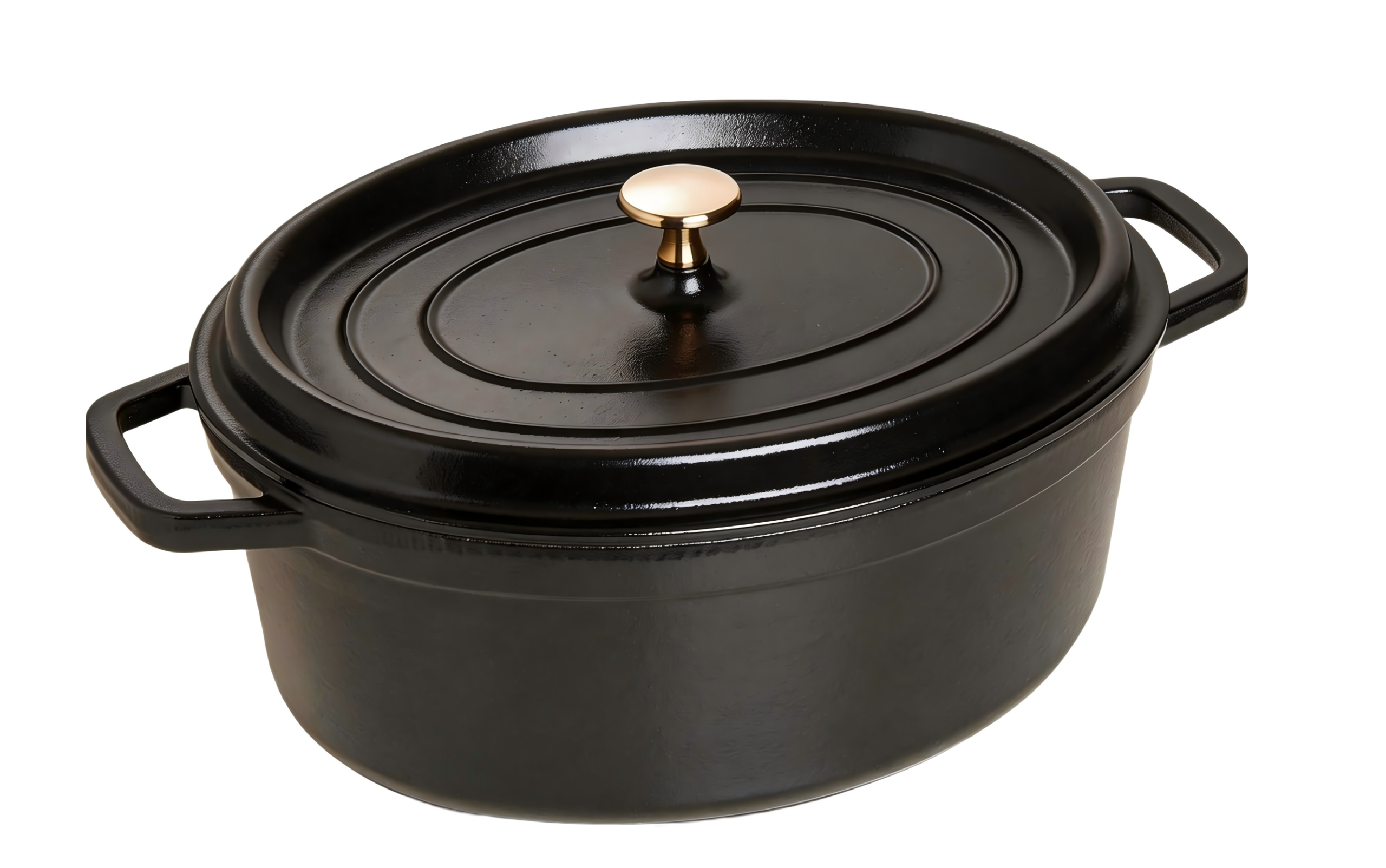Cast Iron Dutch Oven/Oval Casserole /JTEC-3560V