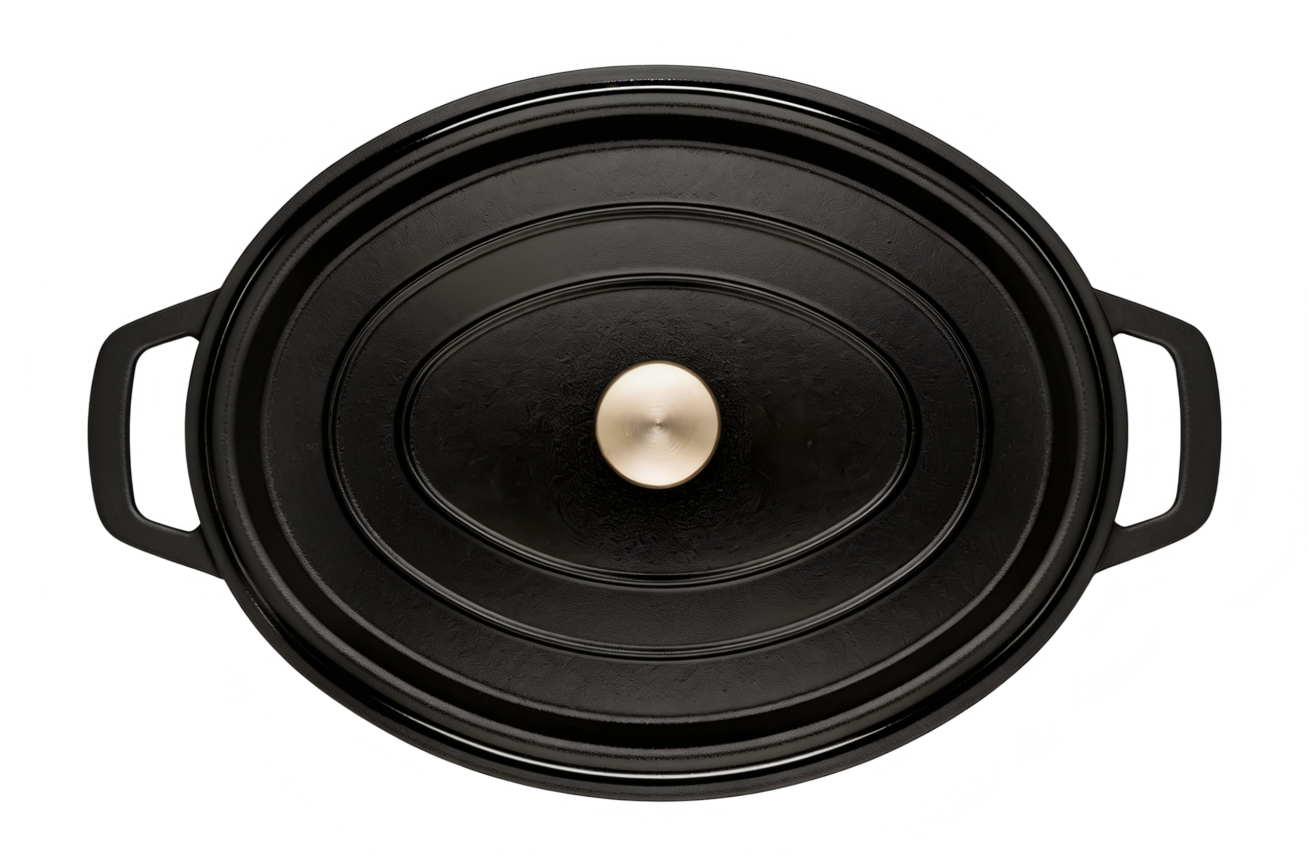 Cast Iron Dutch Oven/Oval Casserole /JTEC-3560V