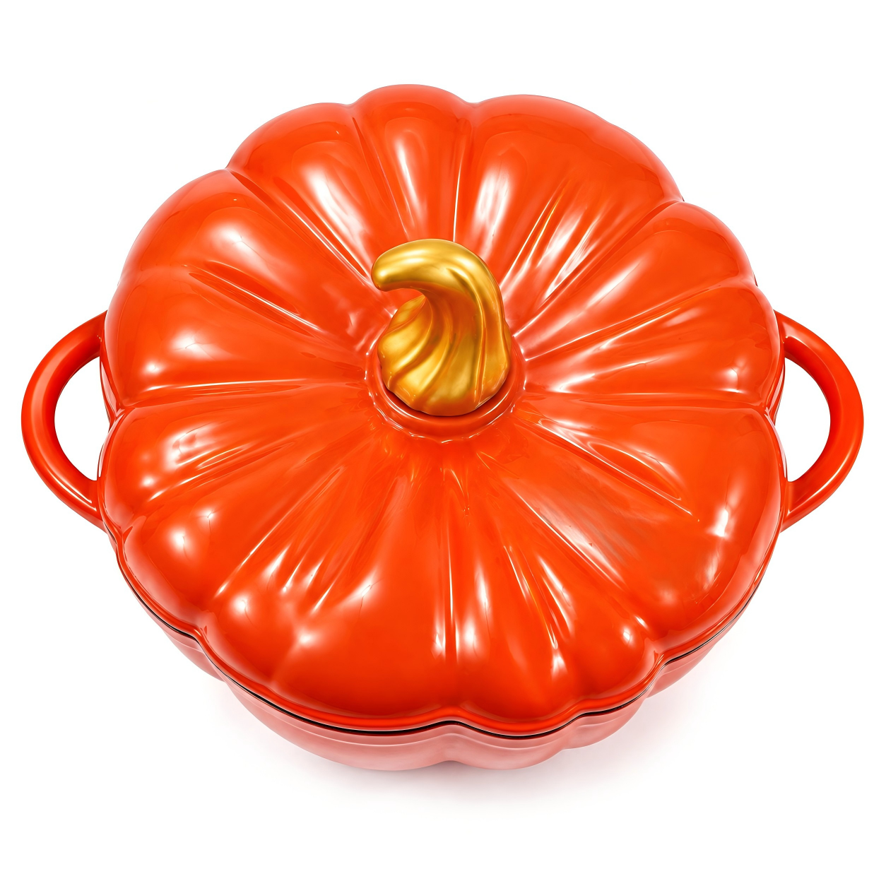 Pumpkin Dutch Oven/Enamel Casserole Pot/JTEC-P017