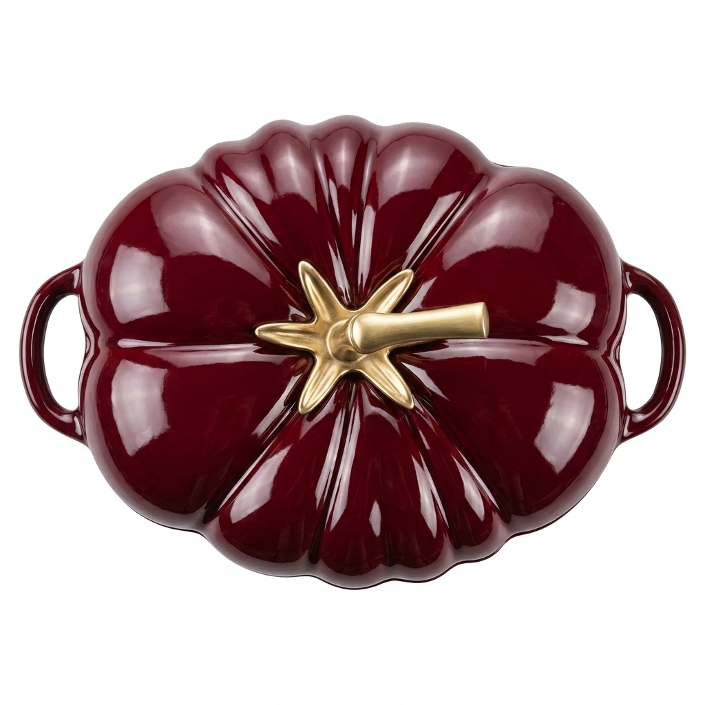 Tomato Shaped Dutch Oven/Casserole Pot/JTEC-P159