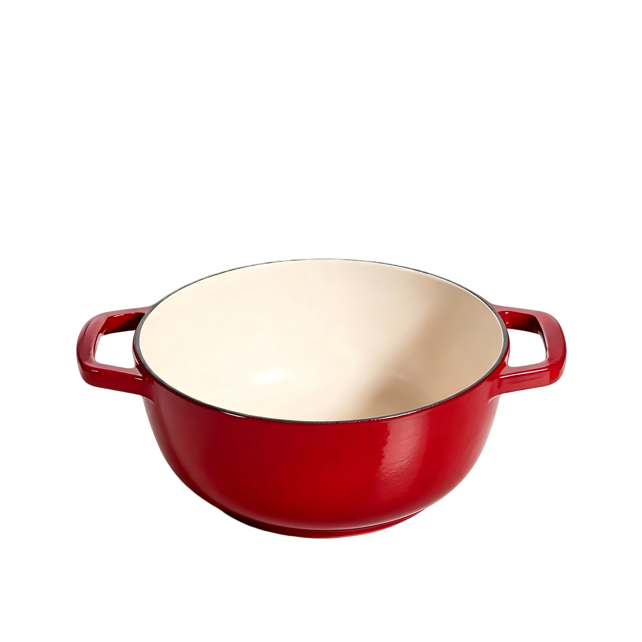 Enameled Cast Iron Cheese Fondue Pot/Sauce Pan/JTFP-003