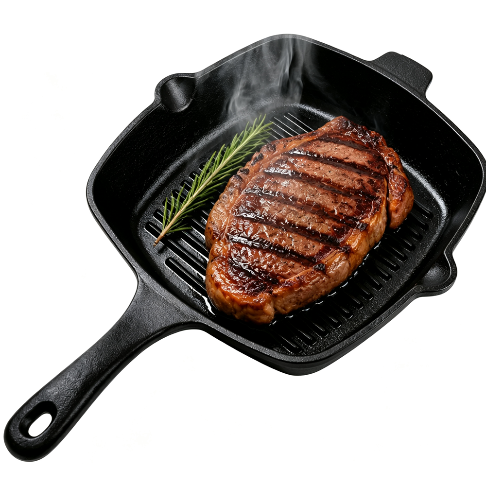Cast Iron Skillet/Grill Fry Pan / JTFP-1310