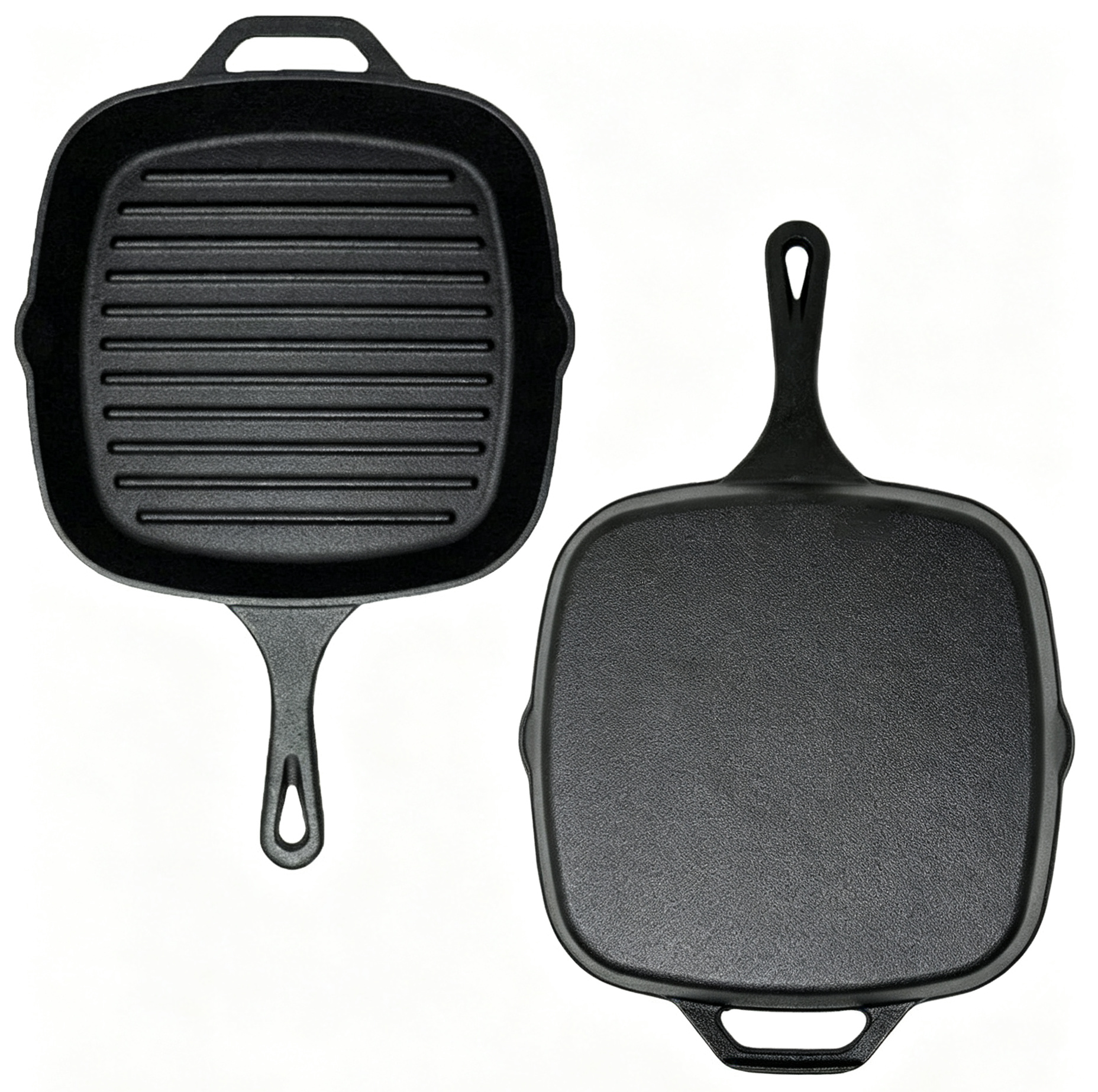 Cast Iron Skillet/Grill Fry Pan / JTFP-2525A