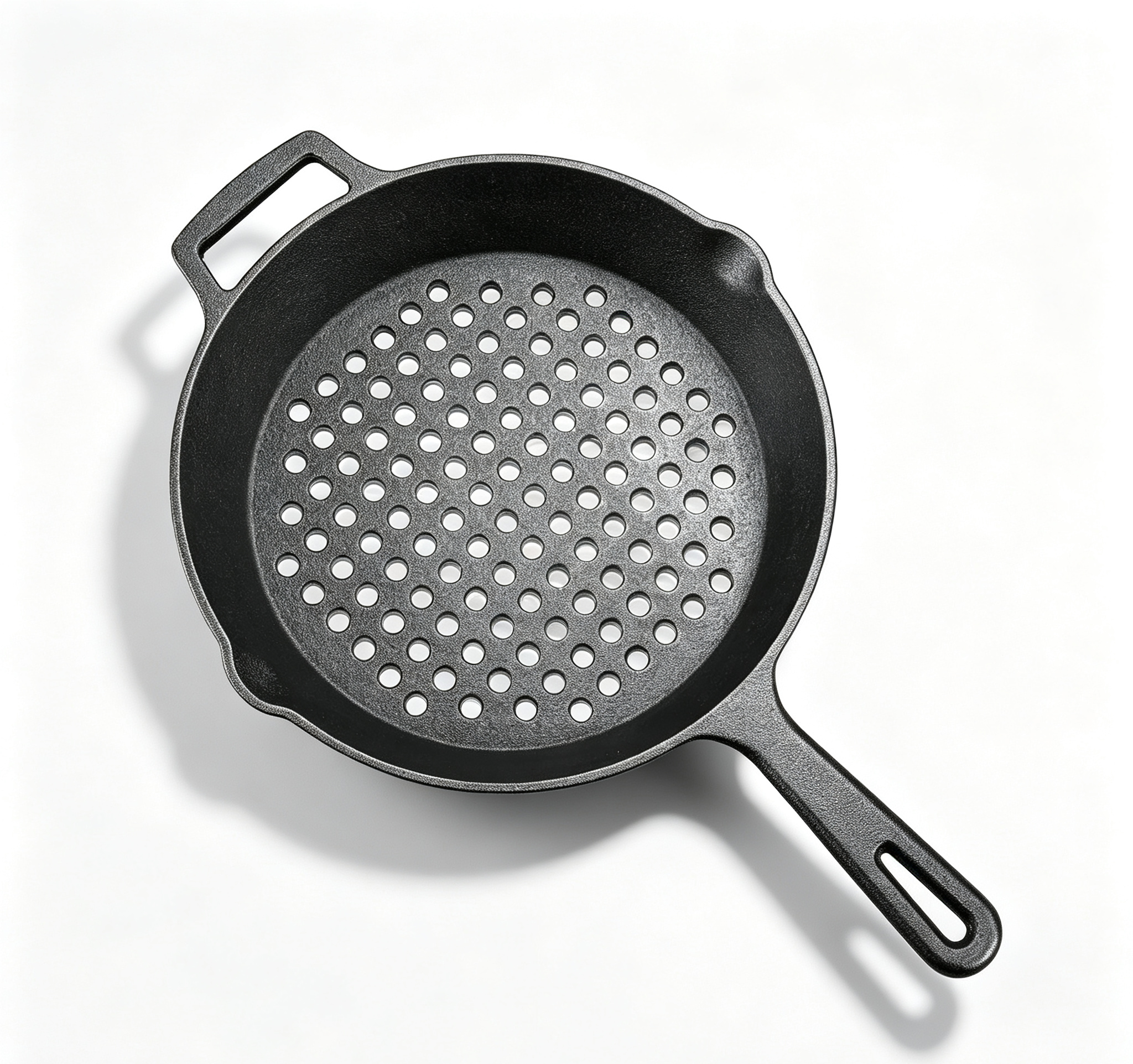 Cast Iron BBQ Grilling Skillet JTFP-25YK
