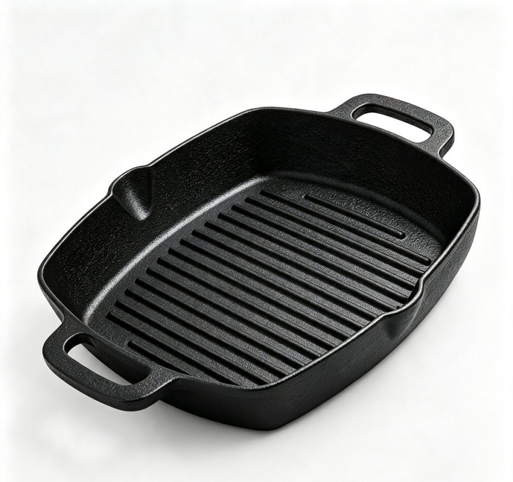 Cast Iron Skillet/Grill Fry Pan / JTFP-307