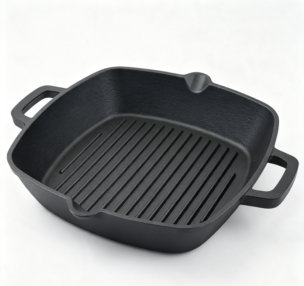 Cast Iron Skillet/Grill Fry Pan / JTFP-307