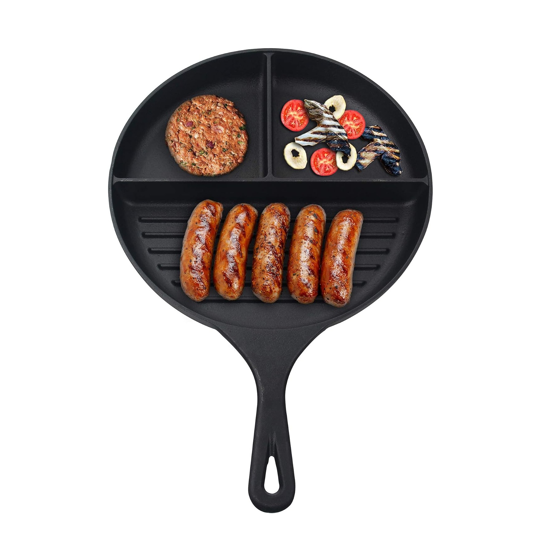 Cast Iron Skillet/Grill Fry Pan / JTFP-JB2635