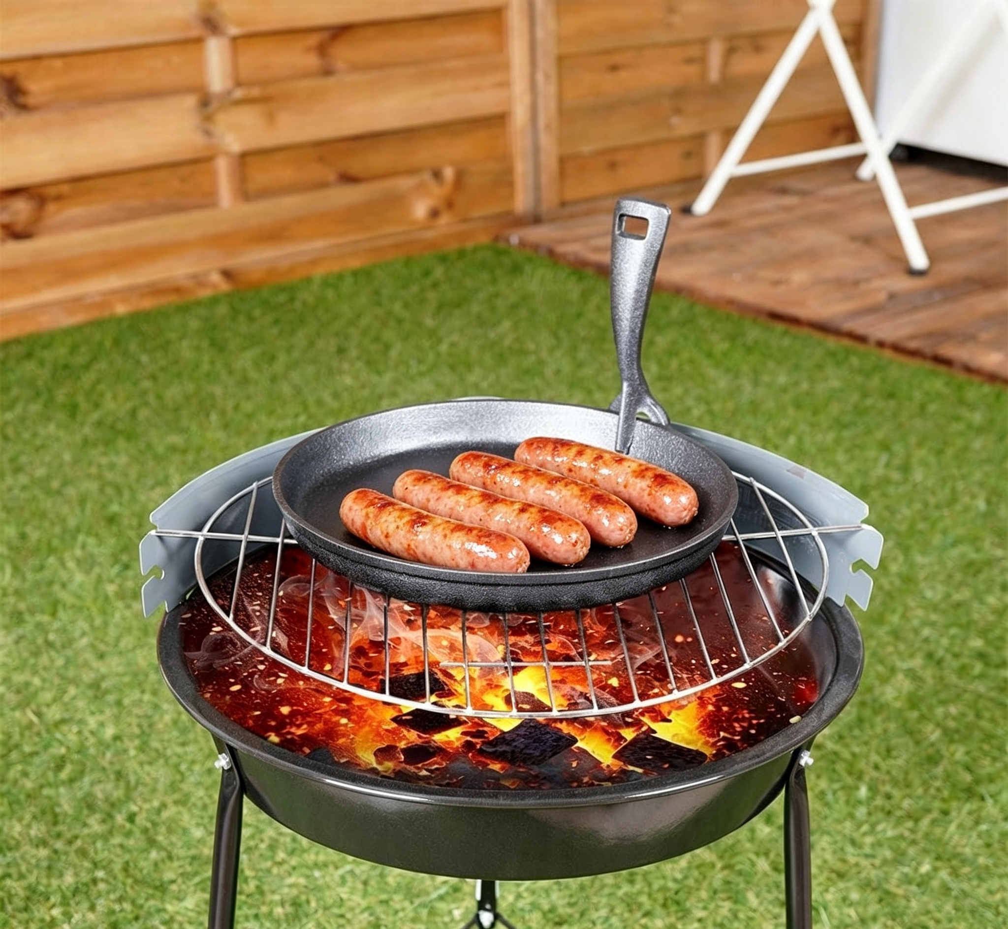Cast Iron Grill Pan / JTFS-224A