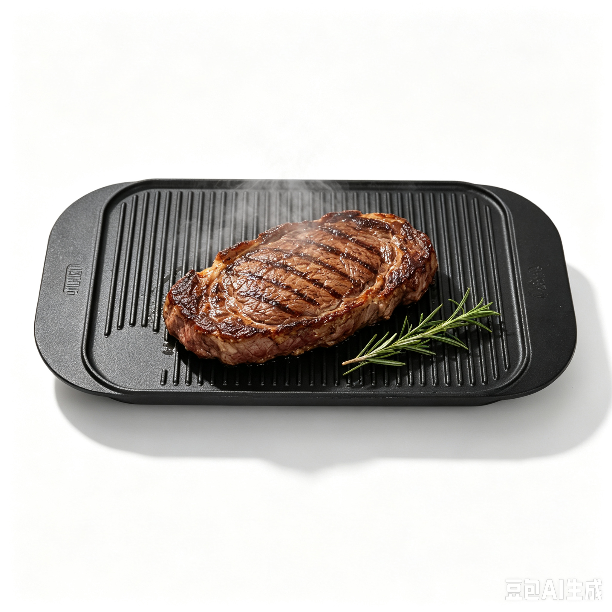 Cast Iron Reversible Grill Griddle with Flat Side Handles JTGR-1314