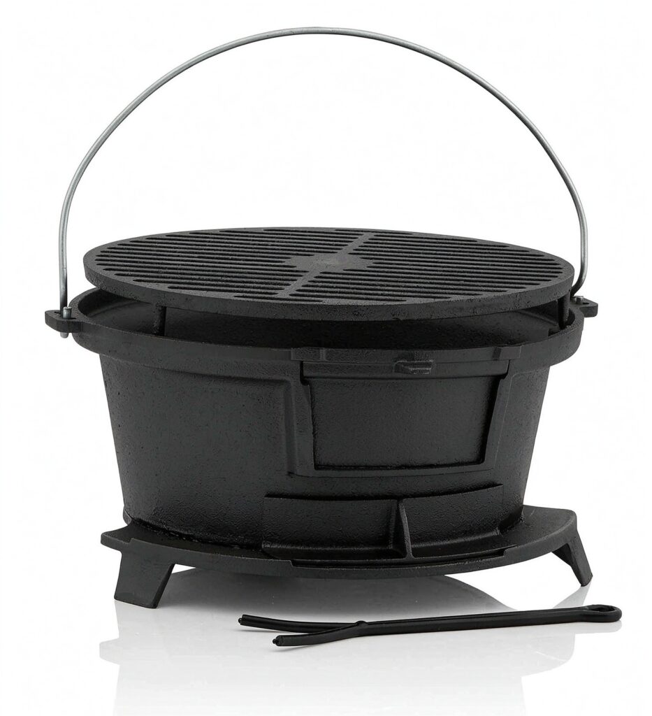 Camping Cast Iron Outdoor Grill JTHG-005