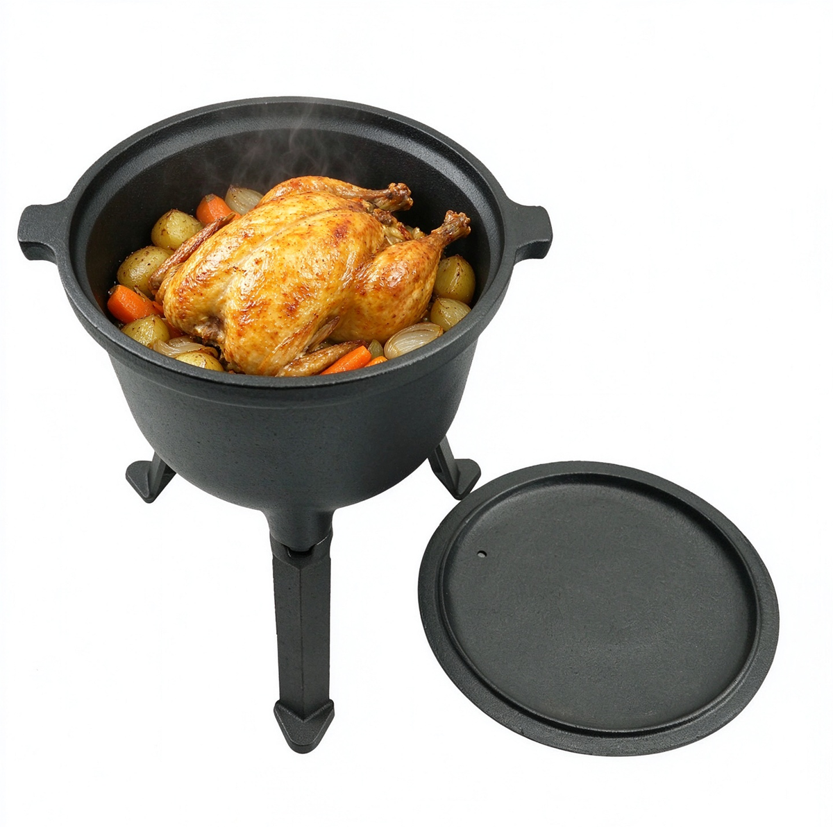 Cast Iron Dutch Oven JTHP-1382A 1382B 1382C 1382D