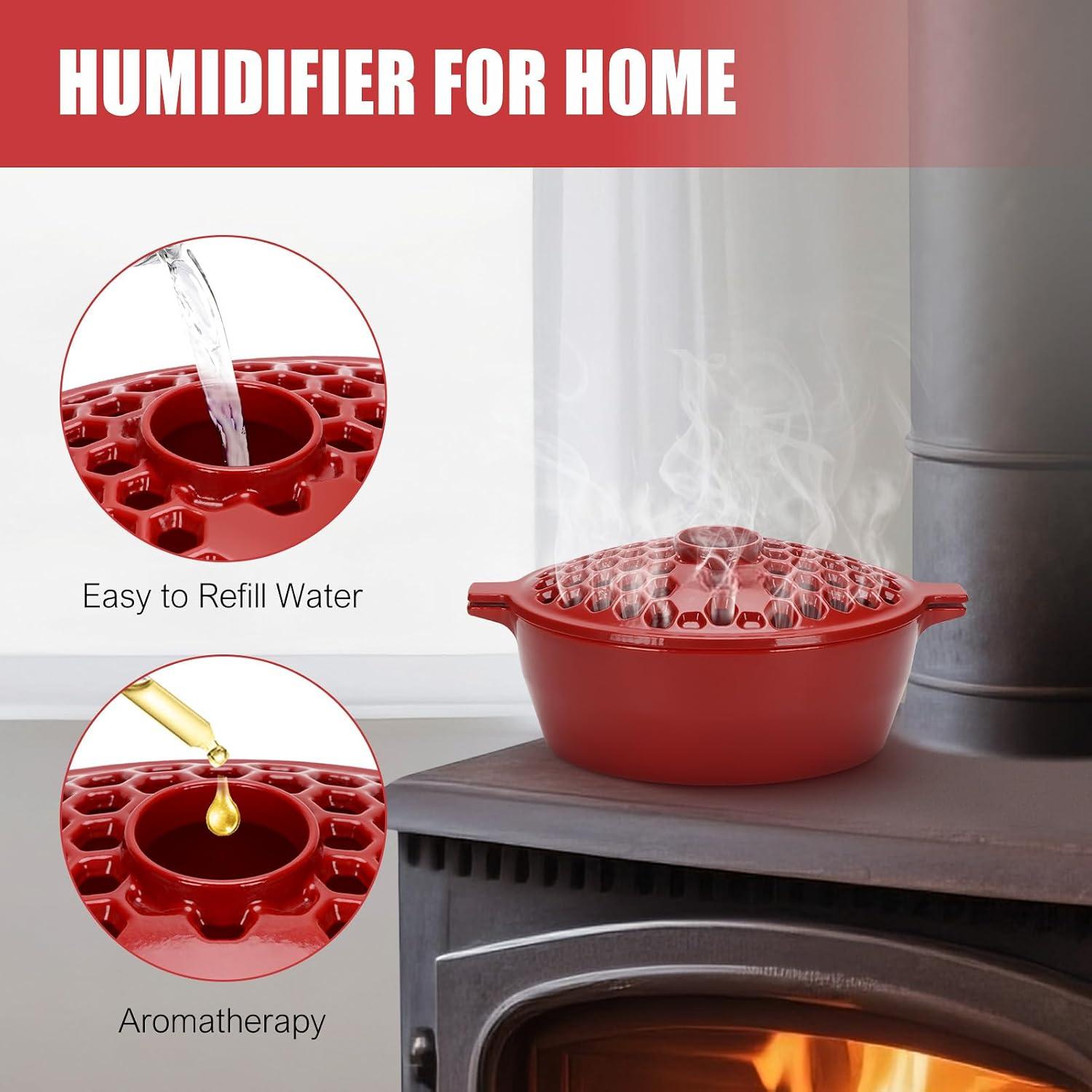 Wood Stove Steamer/Cast Iron Humidifier/JTHU-001