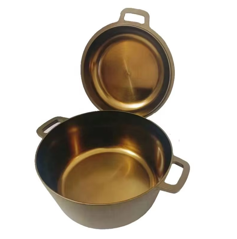 Cast Iron Polished Dutch Oven JTPP-026P