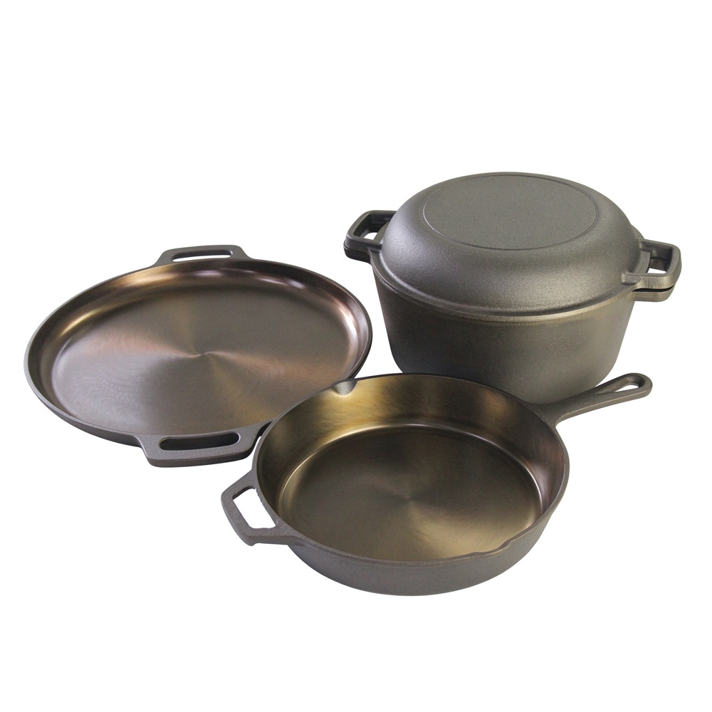 Cast Iron Polished Set JTPP-4 SET