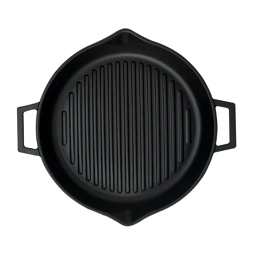 Round Cast Iron Skillet JTSDH-1212