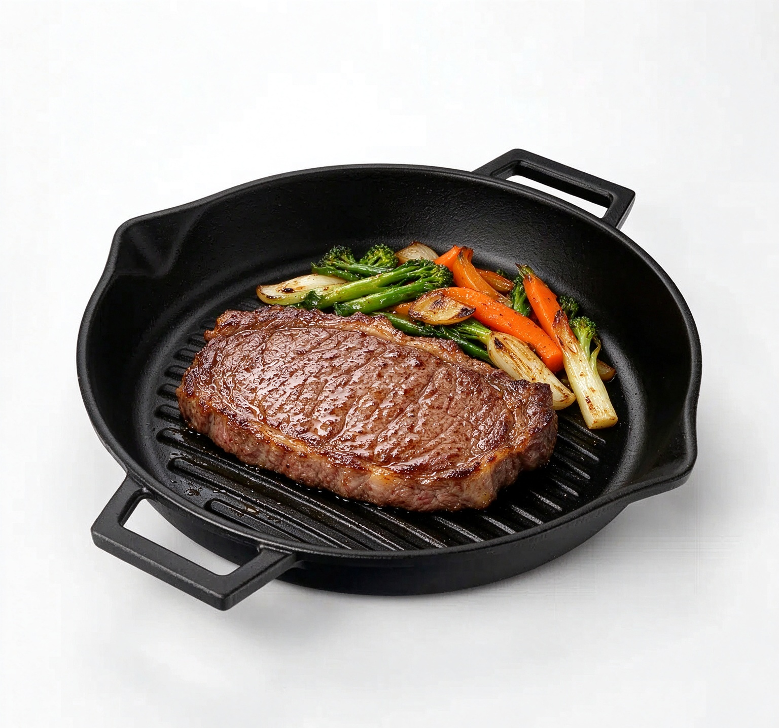 Round Cast Iron Skillet JTSDH-1212