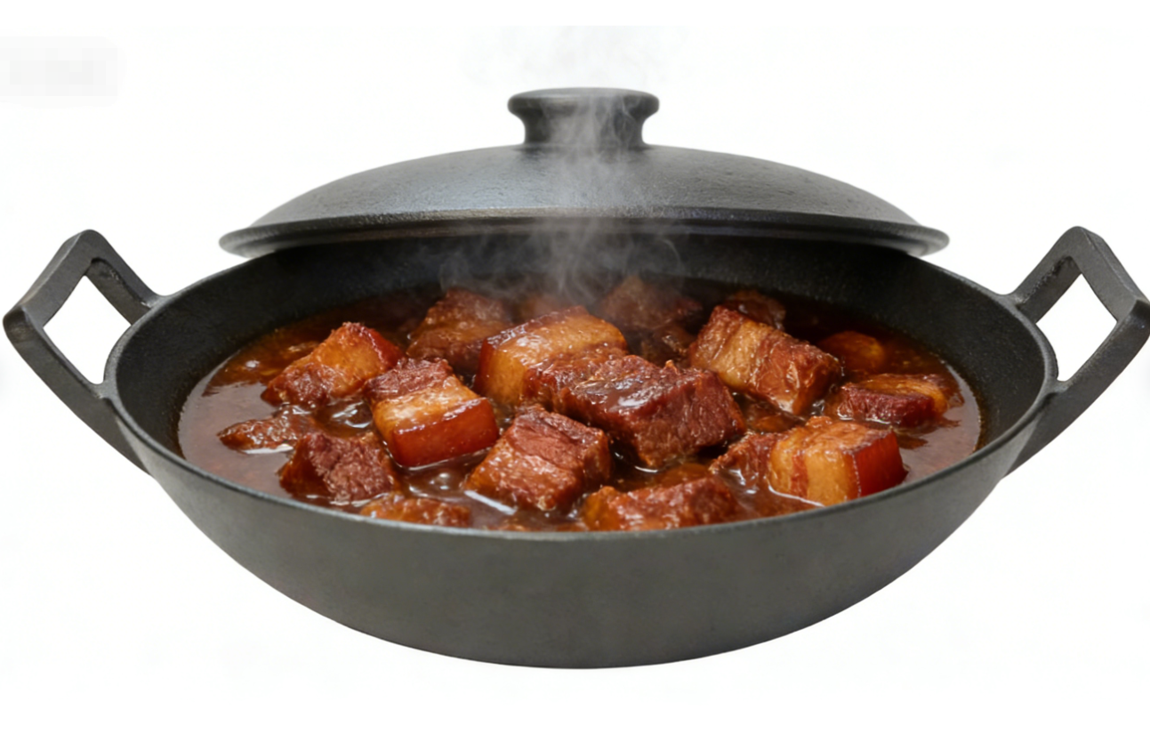 Gas Cooker Cast Iron Wok Pan JTWO-1012 1010B