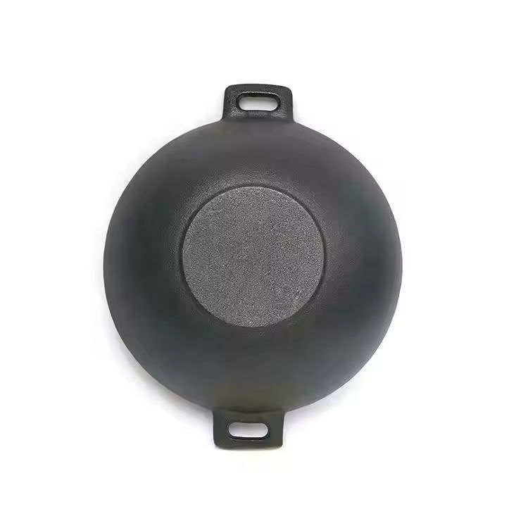 Thickened Flat-Bottom Cast Iron Wok JTWO-1316K