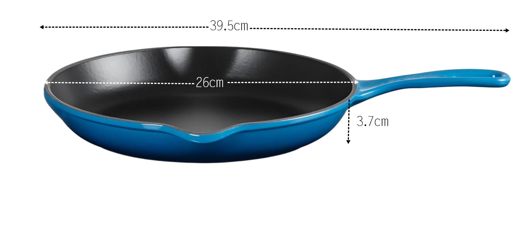 Cast Iron Skillet/Round Fry Pan/JTEP-RI-26