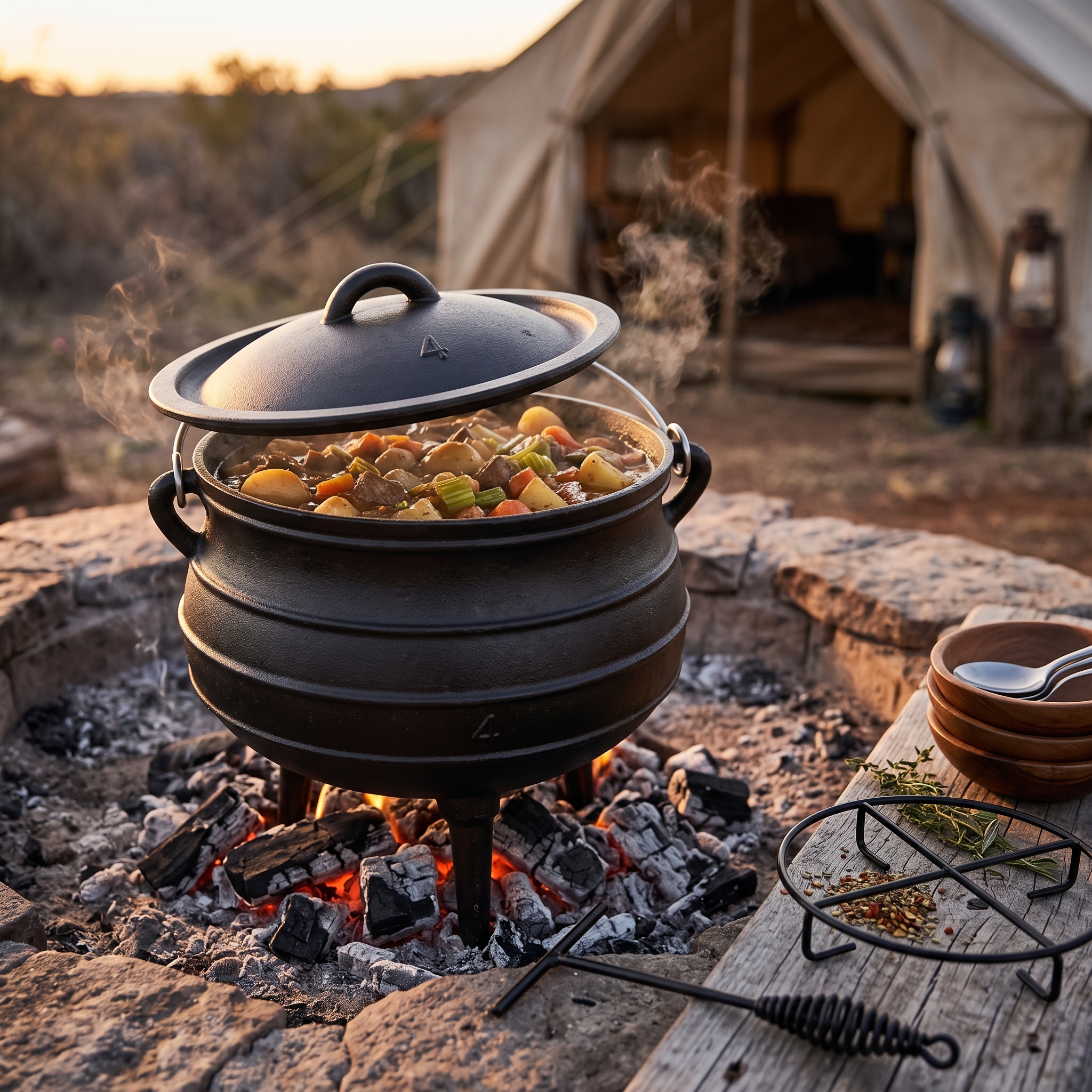 Cast Iron Potjie Pot