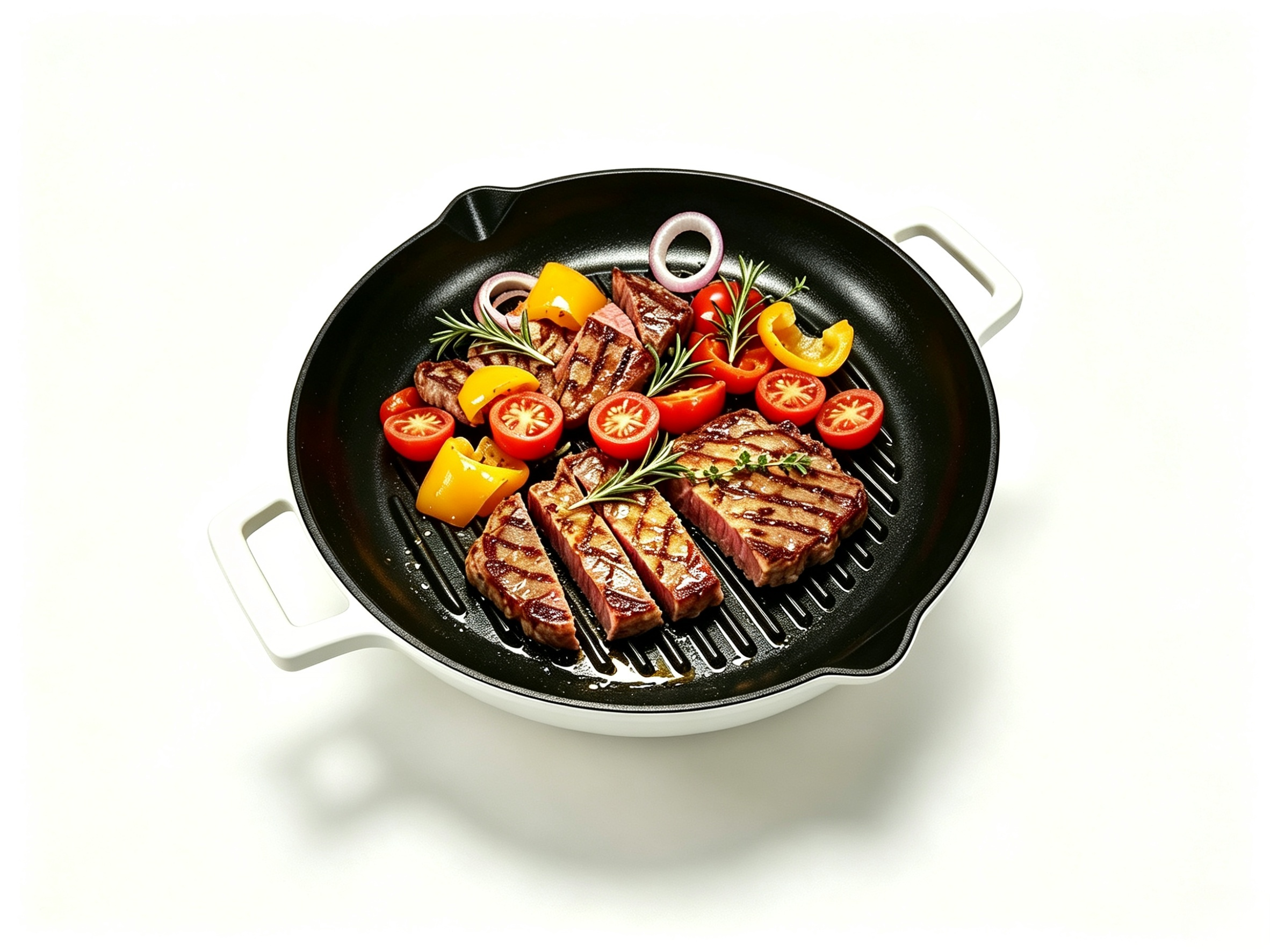 Cast Iron Skillet/Round Grill Pan/JTEDH-1212E