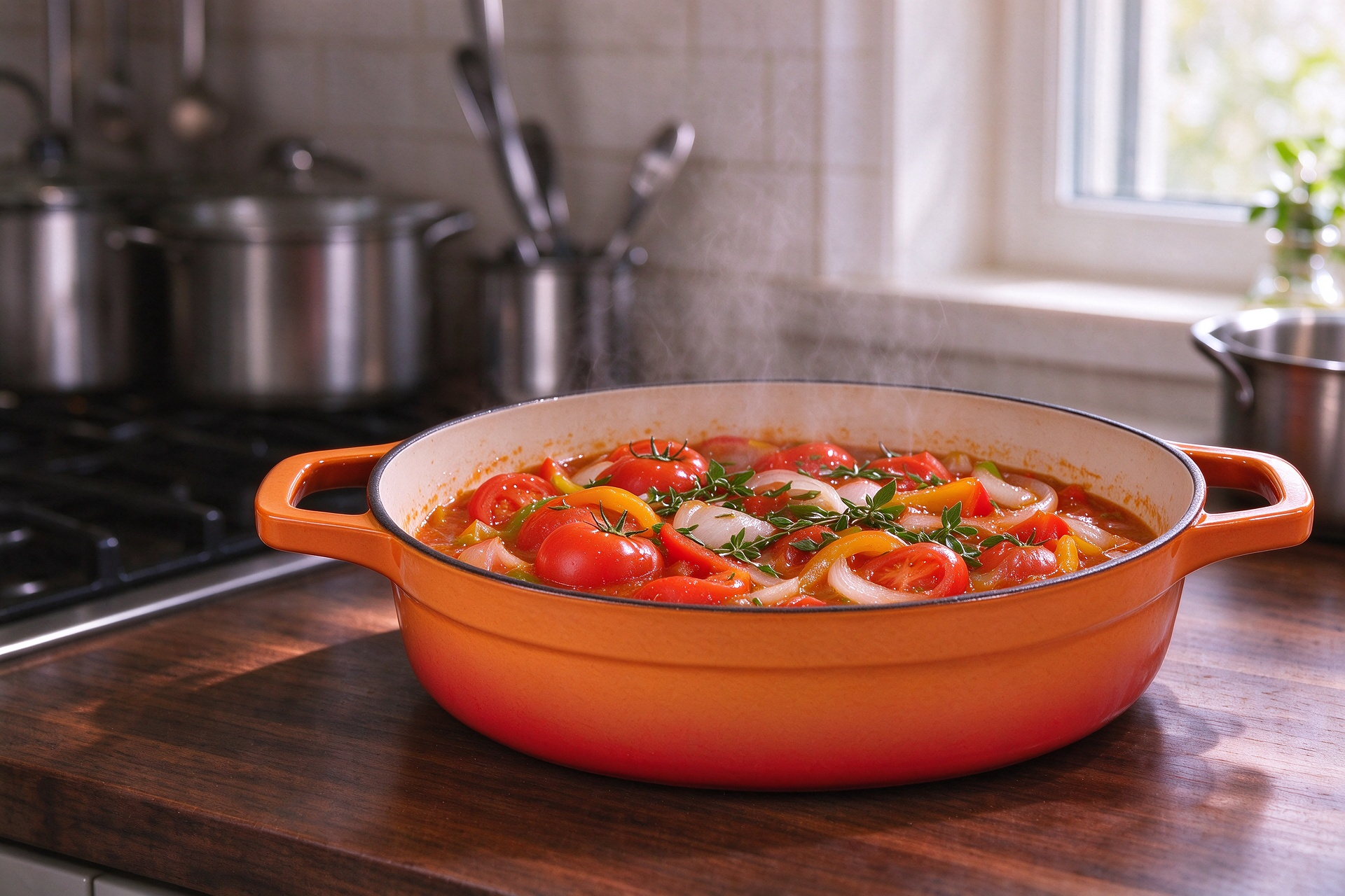 Cast Iron Dutch Oven/Cast Iron Braiser/JTEC-02807Y